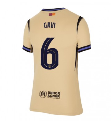 Barcelona Paez Gavi #6 Segunda Equipación Mujer 2025-26 Manga Corta Barcelona Paez Gavi #6 Segunda Equipación Mujer 2025-26 Manga Corta